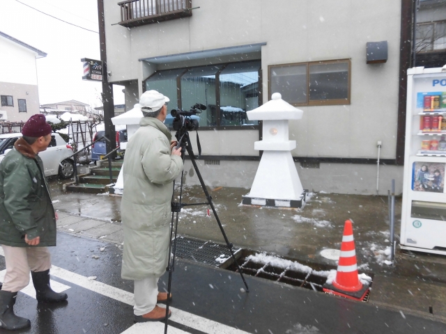 新聞社さん取材ありがとう